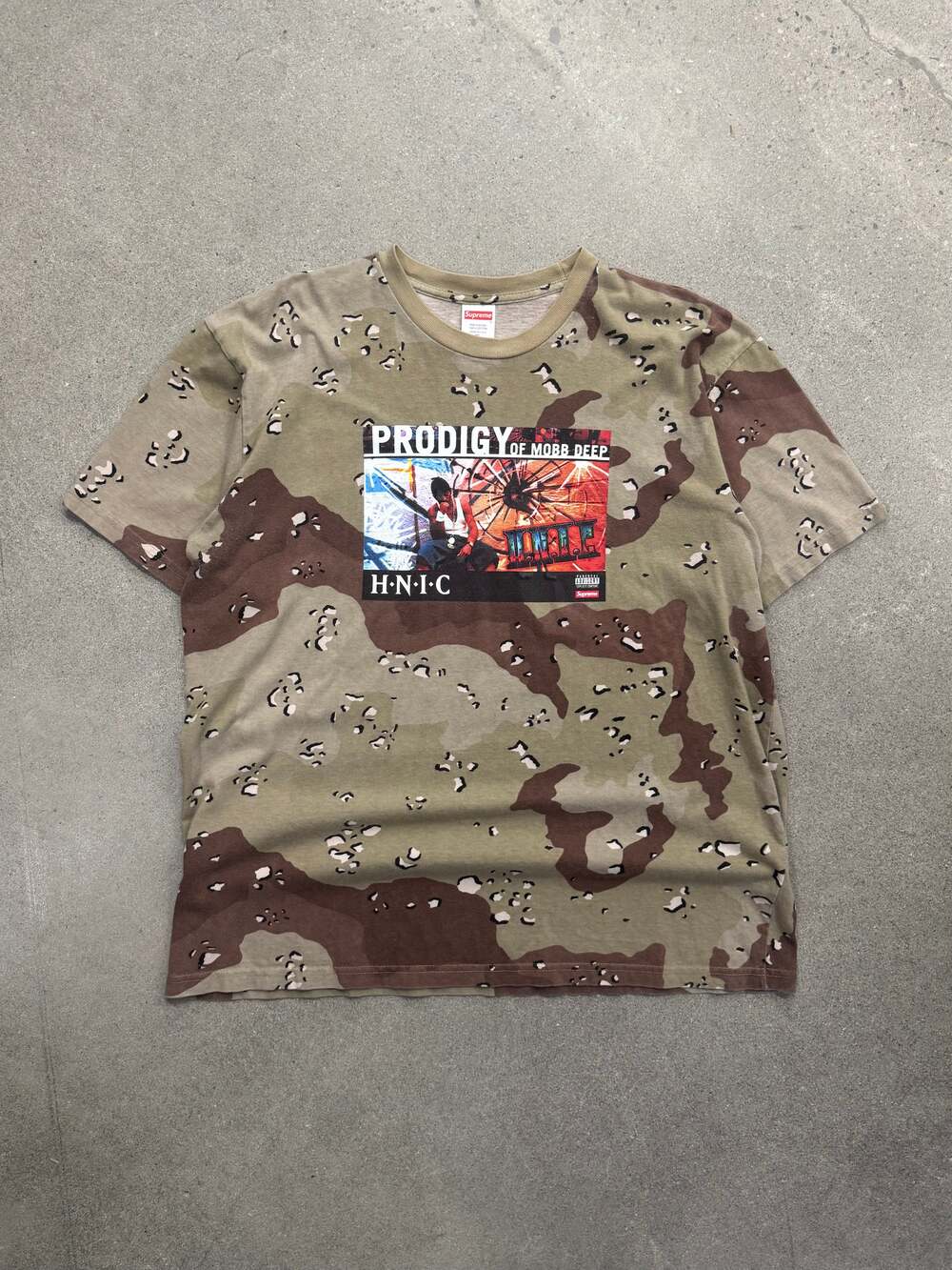 Supreme Prodigy Of Mobb Deep Camo T-Shirt - XL